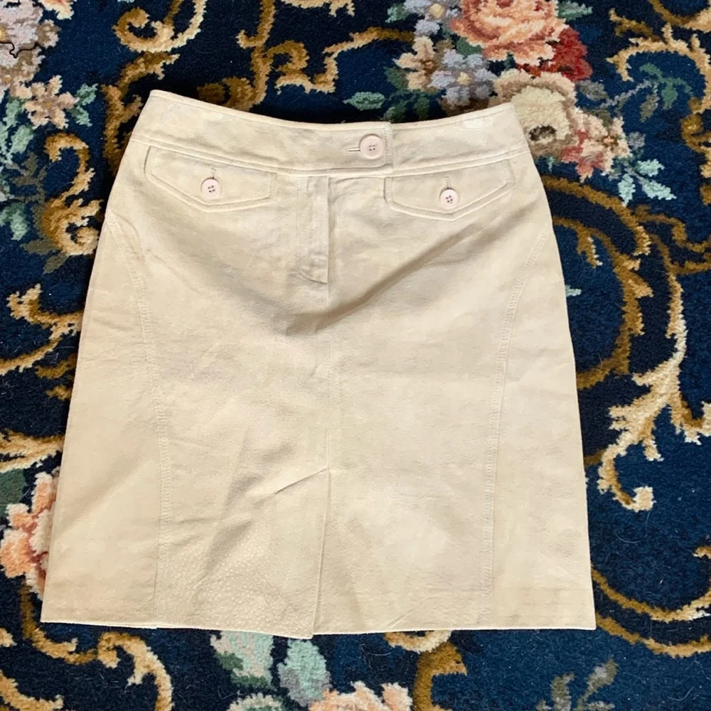 Loft suede/leather skirt. Never worn.‎ Perfect condition